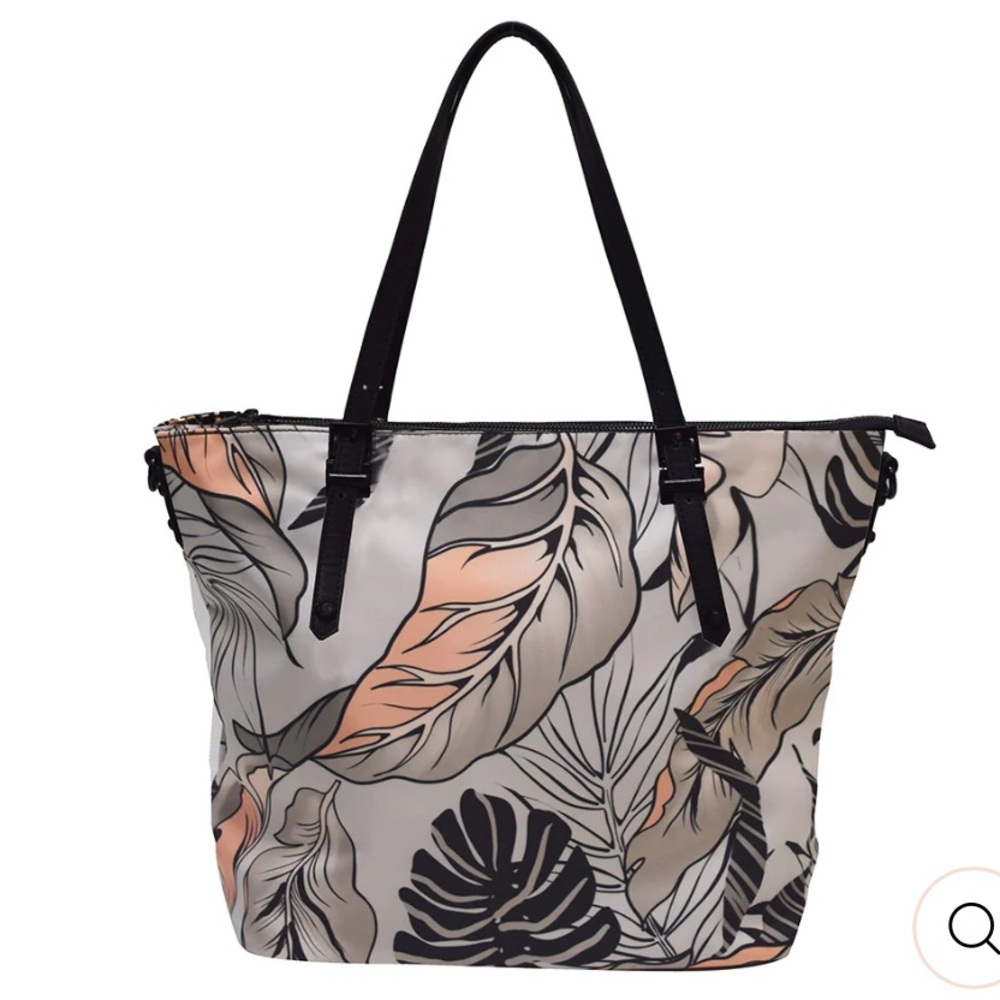 Hang Accessories - Catalina Laptop Tote Leaf Nylon